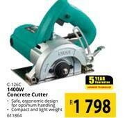 Builders Warehouse Ryobi 1400W Concrete Cutter C-126C offer