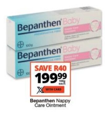 Checkers Bepanthen Nappy Care Ointment offer