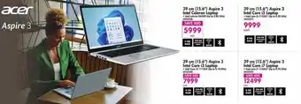Makro 39 cm (15.6") Aspire 3 Intel Celeron Laptop offer