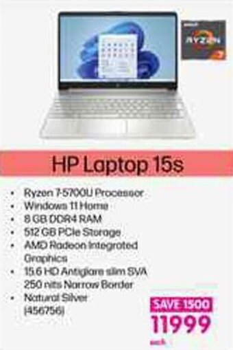 Makro HP Laptop 15s offer