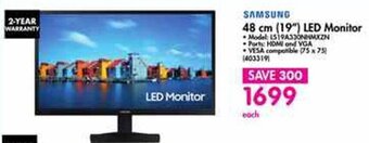 Makro SAMSUNG 48 cm (19") LED Monitor offer