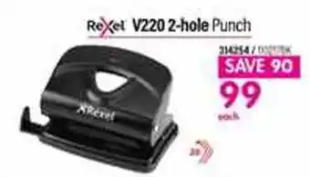Rexel V220 2-hole Punch