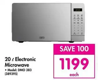 Makro 20l Electronic Microwave offer