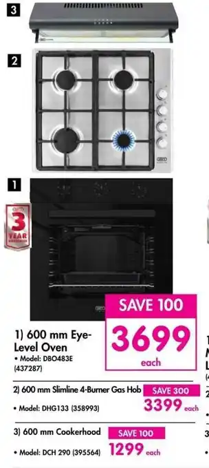 Makro 600mm Eye-Level Oven offer