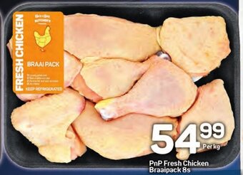 Pick n Pay PnP Fresh Chicken Braaipack 8s offer
