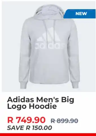 Sportsmans Warehouse Adidas men's big logo hoodie offer
