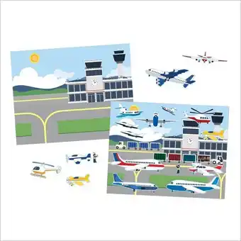 HomeChoice Reusable stickers habitats & vehicles 2pack offer