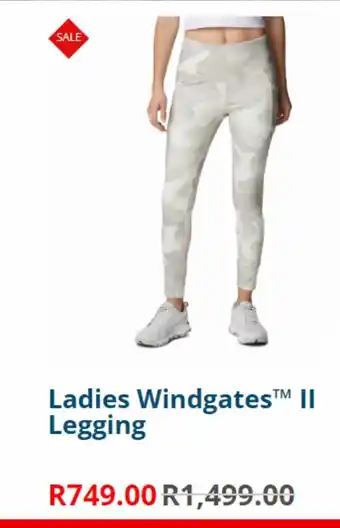 Ladies windgates legging