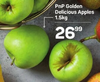 Pick n Pay PnP Golden Delicious Apples 1.5kg offer