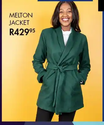 The Hub Melton jacket offer