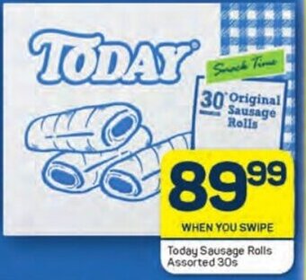 Pick n Pay Today Sausage Rolls Assorted 30s offer