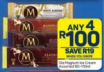 Pick n Pay Ola Magnum Ice Cream Assorted 90-110ml offer