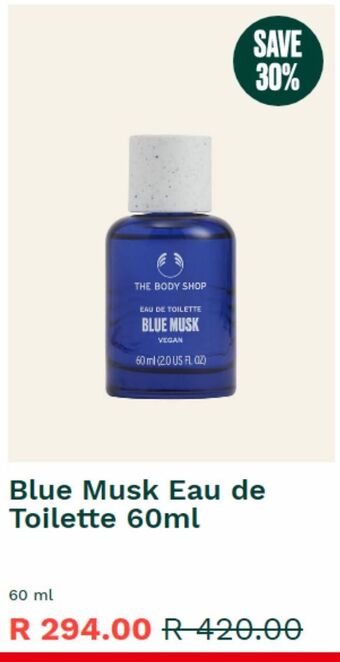 Blue musk eau de toilette 60ml