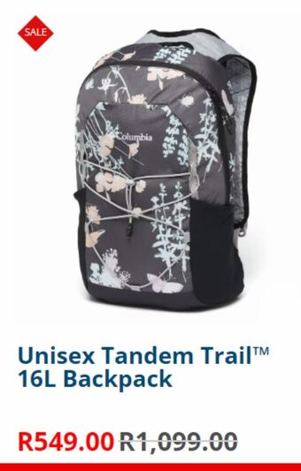 Unisex tandem trail 16l backpack