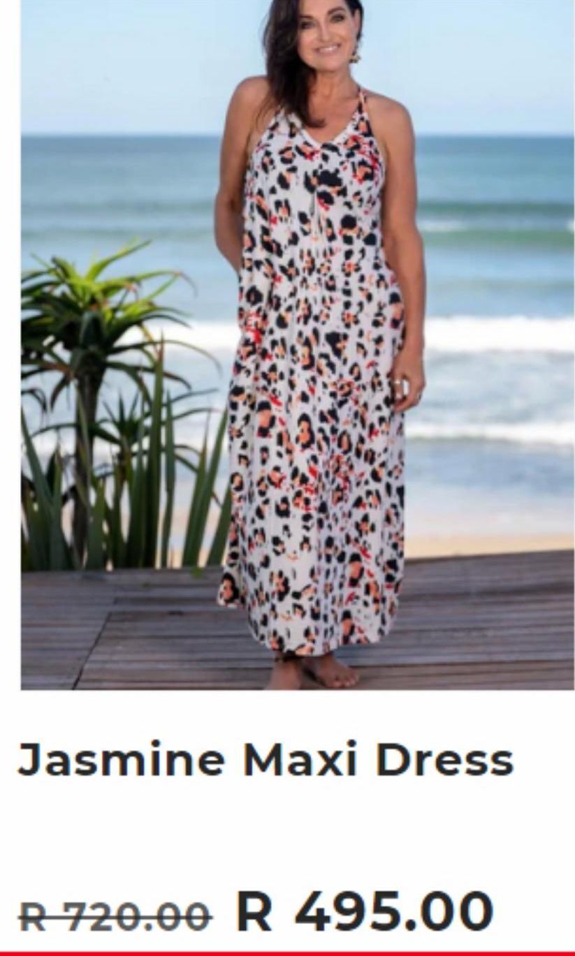 Jasmine maxi dress offer at The Hip Shop