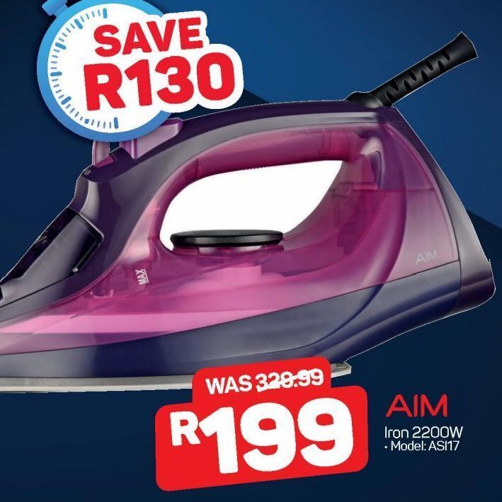Iron 2200w offer at Pick n Pay