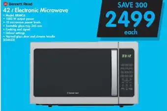 Makro Bennett Read 42l Electronic Microwave offer