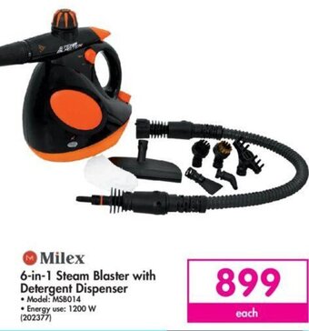 Makro Milex 6-in-1 Steam Blaster with Detergent Dispenser offer