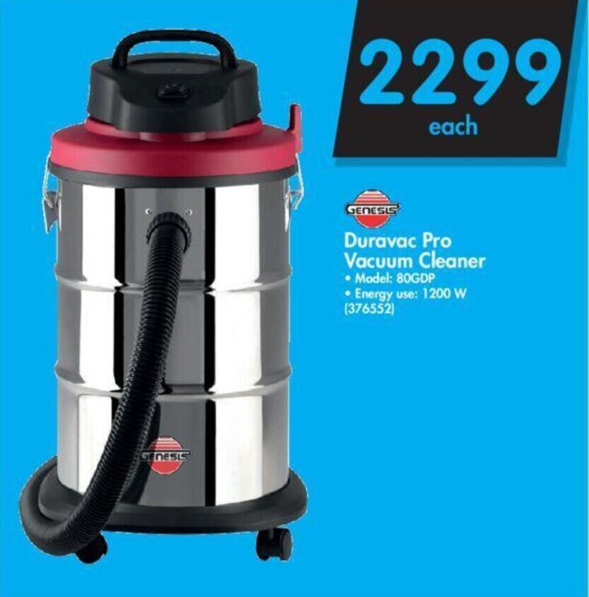 Duravac Pro Vacuum Cleaner offer at Makro