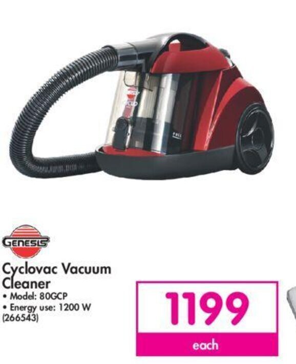 Cyclovac Vacuum Cleaner offer at Makro