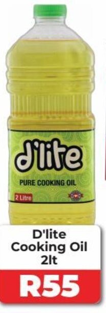 1UP D'lite Cooking Oil 2lt offer