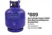 Leroy Merlin Cadac 9kg empty gas cylinder (blue) (excluding gas & accessories) offer