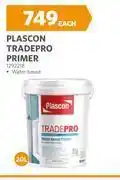 Plascon tradepro primer 1292218-20l each