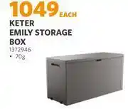 Keter emily storage box (1372946)-70g each