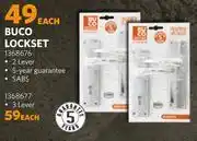 BUCO Buco 2 lever lockset 1368676-each offer