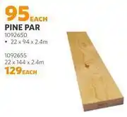 BUCO Pine par 22 x 94 x 2.4m 1092650 offer