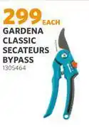 Gardena classic secateurs bypass (1305464)-each
