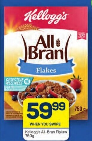 Kellogg's All-Bran Flakes 750g