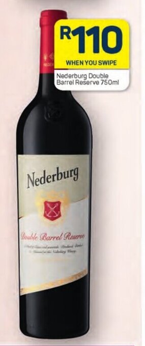 Pick n Pay Nederburg Double Barrel Reserve 750ml offer