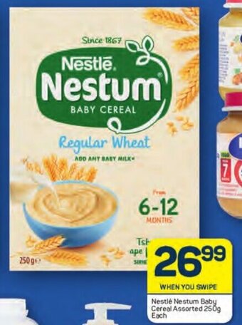 Pick n Pay Nestlé Nestum Baby Cereal Assorted 250g Each offer