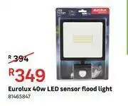Eurolux 40w led sensor floodlight 81465847