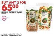 Woolworths Freshly cut soup mixes various-for 2 offer