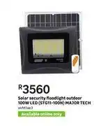 Major tech solar security floodlight outdoor 100w led(stg11-100n)