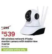 Leroy Merlin Hd wireless network ip baby monitor camera with mobile view (3 aerial) offer