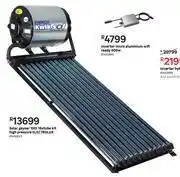 Kwikot electrolux solar geyser 100l 16xtube high pressure kit