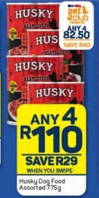 Pick n Pay Husky Dog Food Assorted 775g offer