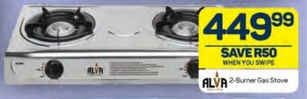 Pick n Pay ALVA 2-Burner Gas Stove offer