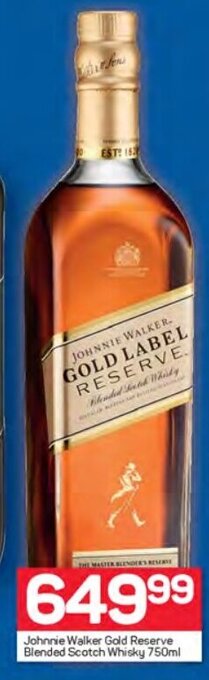 Pick n Pay Johnnie Walker Gold Reserve Blended Scotch Whisky 750ml offer