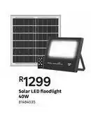 Leroy Merlin Solar led floodlight 40w offer