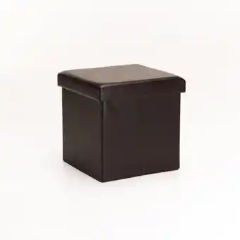 Decofurn Kia leather touch single ottoman offer