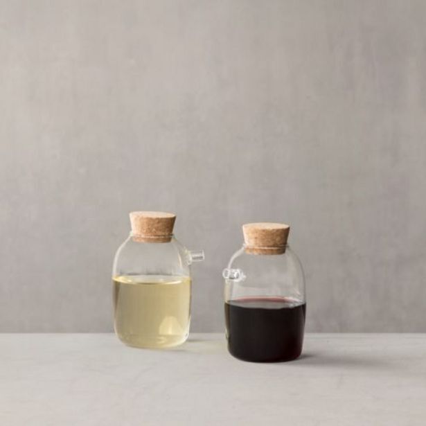 Glass canister with cork lid offer at Weylandts