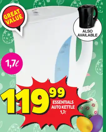 Usave Essentials AutoKettle 1,7lt offer