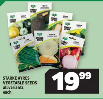 Usave Starke Ayres Vegetable Seeds offer