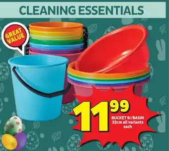 Usave Bucket 9/ Basin 32cm offer