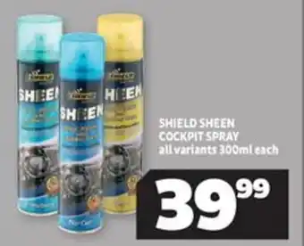 Usave Shield Sheen Cockpit Spray offer