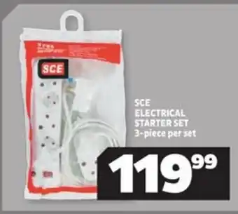 Usave SCE Electrical Starter Set offer